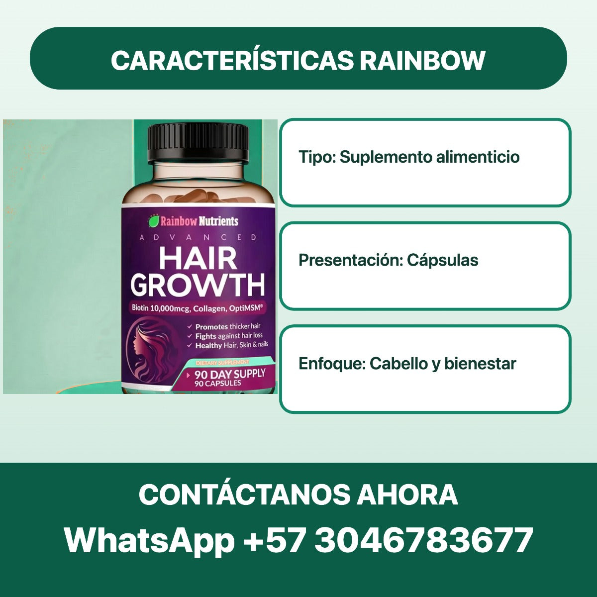 Rainbow Nutrients Hair Growht